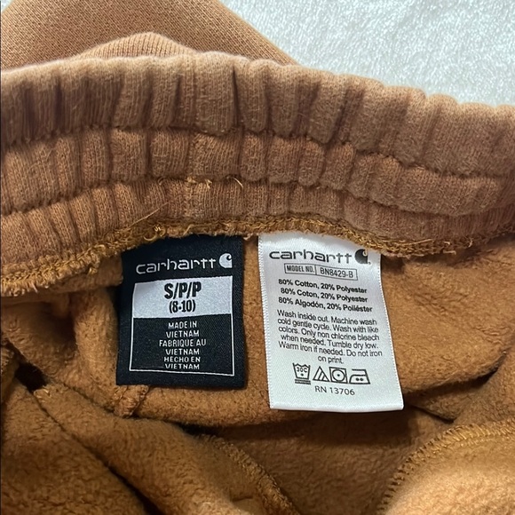 Carhartt Brown Sweatpants Relaxed Fit Joggers - Picture 7 of 7
